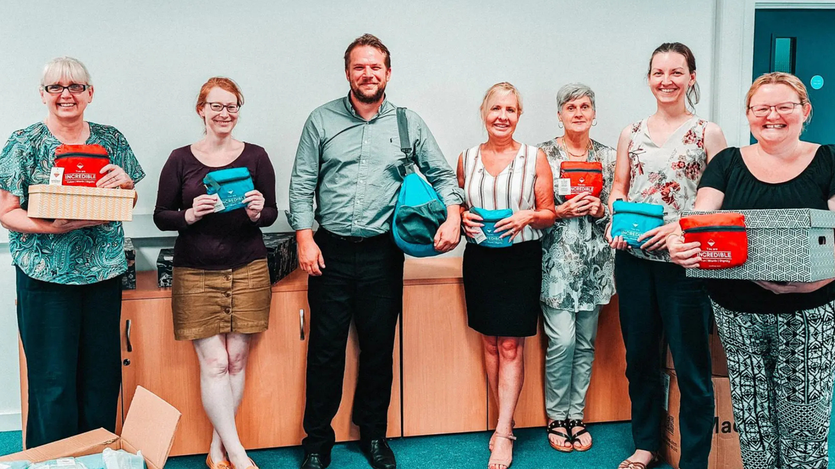 Foster Care Cooperative Gets Bags