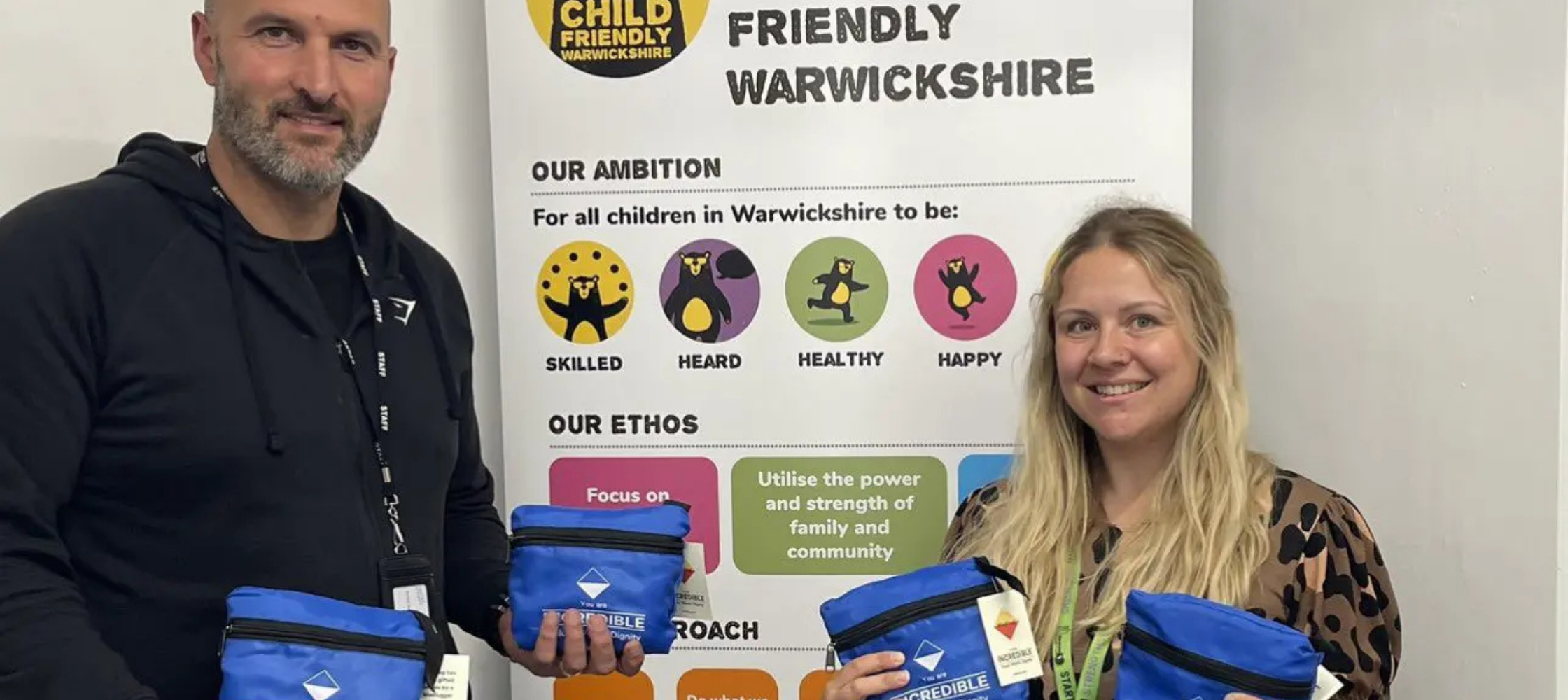 Warwickshire Receives Bags
