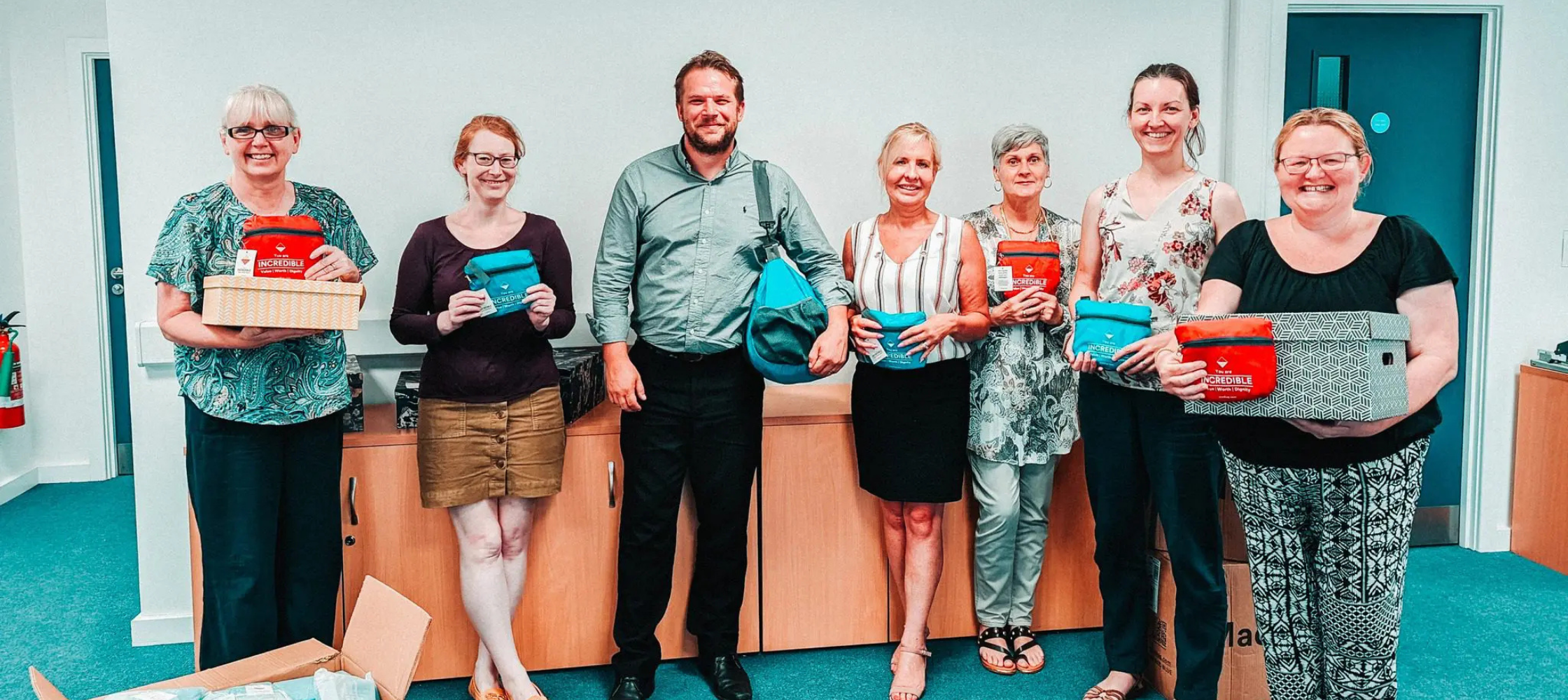 Foster Care Cooperative Gets Bags